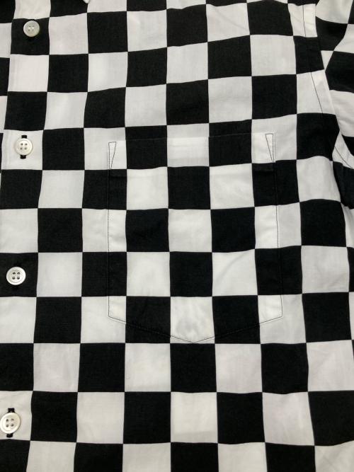 COMME des GARCONS HOMME PLUS（コムデギャルソンオムプリュス）COMME des GARCONS HOMME PLUS (コムデギャルソンオムプリュス) チェッカーフラッグシャツ　ギンガムチェック ホワイト×ブラック サイズ:XSの古着・服飾アイテム