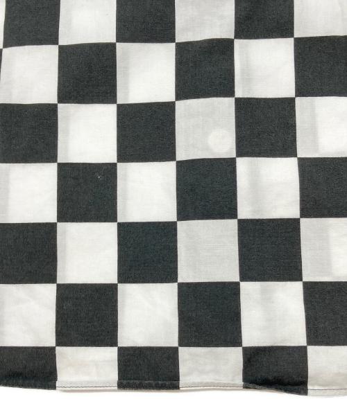 COMME des GARCONS HOMME PLUS（コムデギャルソンオムプリュス）COMME des GARCONS HOMME PLUS (コムデギャルソンオムプリュス) チェッカーフラッグシャツ　ギンガムチェック ホワイト×ブラック サイズ:XSの古着・服飾アイテム