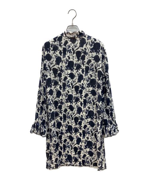 TORY BURCH（トリーバーチ）TORY BURCH (トリーバーチ) チュニック ネイビー×ホワイト サイズ:2の古着・服飾アイテム