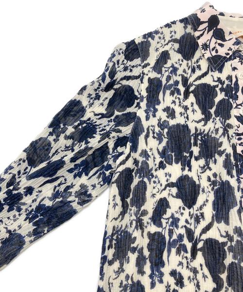 TORY BURCH（トリーバーチ）TORY BURCH (トリーバーチ) チュニック ネイビー×ホワイト サイズ:2の古着・服飾アイテム