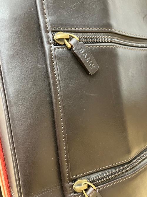 BALLY（バリー）BALLY (バリー) キャリーバッグ ブラウンの古着・服飾アイテム