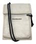 BALENCIAGA（バレンシアガ）の古着「ショルダーポーチ　BALENCIAGA　EXPLORER POUCH STRAP NYLON（バレンシアガ　エクスプローラー ポーチ ストラップ  ニューロン）」｜ホワイト×ブラック