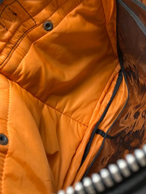 PORTER（ポーター）PORTER (ポーター) タンカーブリーフケース ブラック×オレンジの古着・服飾アイテム