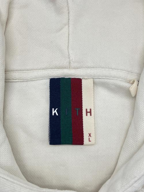 KITH（キス）KITH (キス) プルオーバーパーカー ホワイト サイズ:XLの古着・服飾アイテム