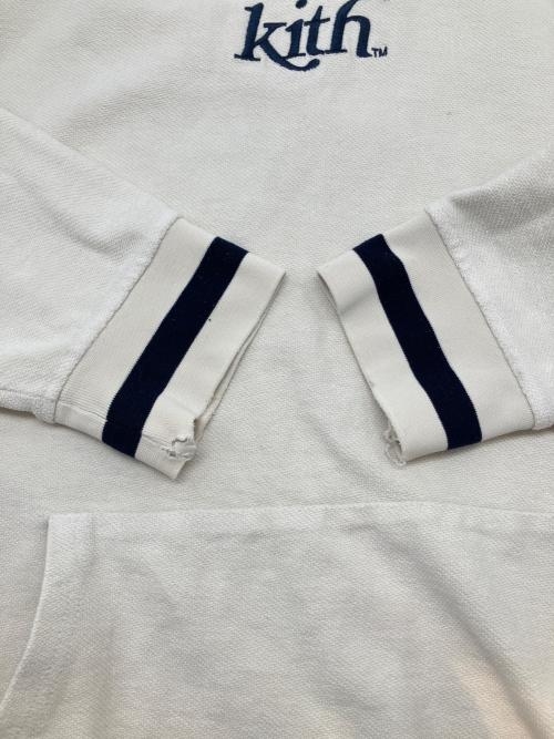 KITH（キス）KITH (キス) プルオーバーパーカー ホワイト サイズ:XLの古着・服飾アイテム
