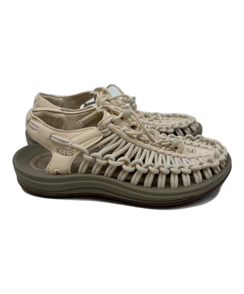 KEEN（キーン）KEEN (キーン) ウィメンズ ユニーク アイボリー サイズ:22.5の古着・服飾アイテム