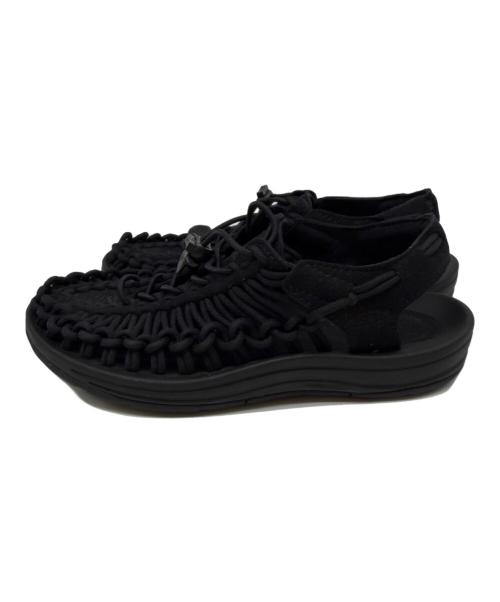 KEEN（キーン）KEEN (キーン) ウィメンズ ユニーク ブラック サイズ:22.5の古着・服飾アイテム