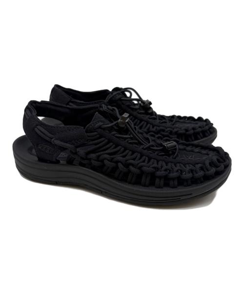KEEN（キーン）KEEN (キーン) ウィメンズ ユニーク ブラック サイズ:22.5の古着・服飾アイテム