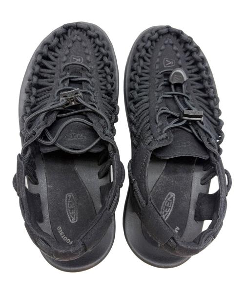 KEEN（キーン）KEEN (キーン) ウィメンズ ユニーク ブラック サイズ:22.5の古着・服飾アイテム