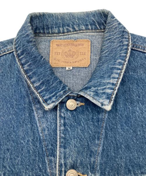 BIG JOHN（ビッグジョン）BIG JOHN (ビッグジョン) 80sデニムジャケット　SPIRIT インディゴ サイズ:Ｍの古着・服飾アイテム