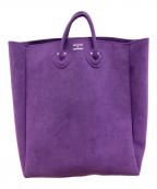YOUNG & OLSEN The DRYGOODS STOREヤングアンドオルセン ザ ドライグッズストア）の古着「ULTRASUEDE TOTE L」｜アメジストパープル