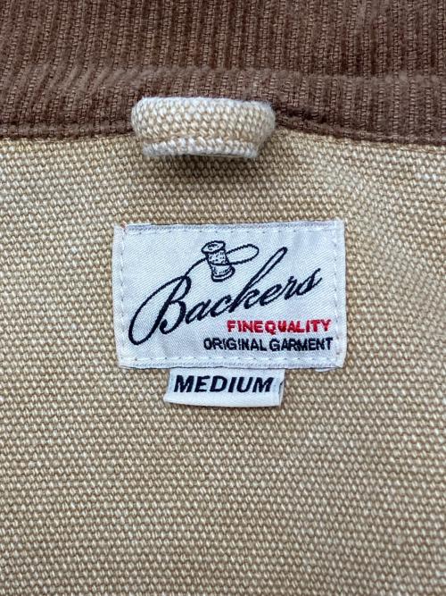 BACKERS（バッカーズ）BACKERS (バッカーズ) ダックジャケット ベージュ サイズ:Ｍの古着・服飾アイテム