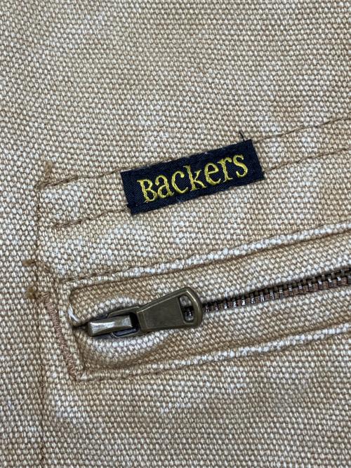 BACKERS（バッカーズ）BACKERS (バッカーズ) ダックジャケット ベージュ サイズ:Ｍの古着・服飾アイテム