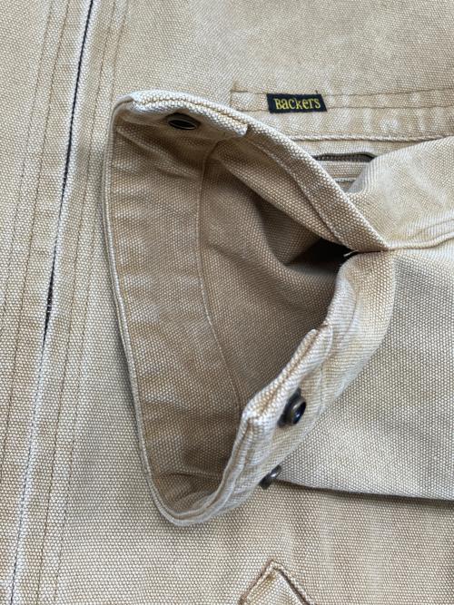 BACKERS（バッカーズ）BACKERS (バッカーズ) ダックジャケット ベージュ サイズ:Ｍの古着・服飾アイテム