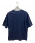maison kitsune (メゾンキツネ) 半袖カットソー ネイビー サイズ:Ｍ：5000円
