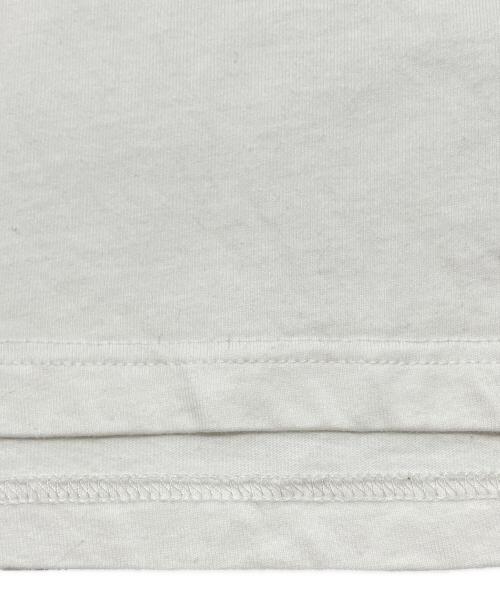 maison kitsune（メゾンキツネ）maison kitsune (メゾンキツネ) 半袖カットソー ホワイト サイズ:Ｓの古着・服飾アイテム