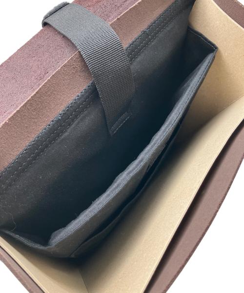 Dr.Martens（ドクターマーチン）Dr.Martens (ドクターマーチン) バックパック　レザーボックスバックパック　Dr.Martens（ドクターマーチン） チョコレートブラウンの古着・服飾アイテム