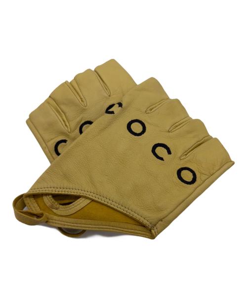 CHANEL（シャネル）CHANEL (シャネル) COCO　レザーグローブ 14 サイズ:7 1/2の古着・服飾アイテム