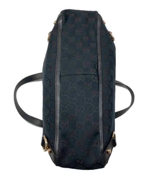 GUCCI（グッチ）GUCCI (グッチ) トートバッグ　	GUCCI（グッチ）　GGキャンバス ブラックの古着・服飾アイテム