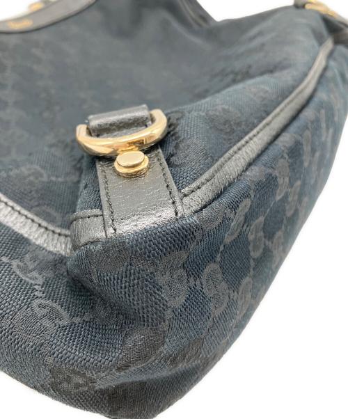 GUCCI（グッチ）GUCCI (グッチ) トートバッグ　	GUCCI（グッチ）　GGキャンバス ブラックの古着・服飾アイテム