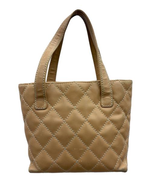 CHANEL（シャネル）CHANEL (シャネル) ワイルドステッチ ベージュの古着・服飾アイテム