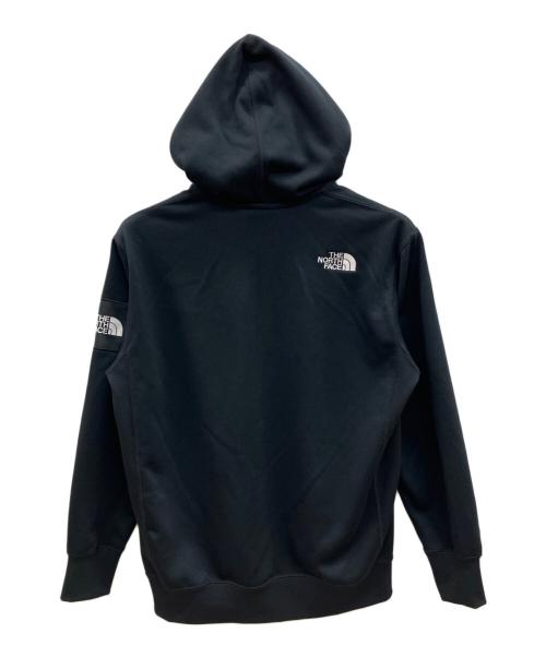 THE NORTH FACE（ザ ノース フェイス）THE NORTH FACE (ザ ノース フェイス) ジップパーカー　スクエアロゴフルジップ ブラック サイズ:Ｓの古着・服飾アイテム