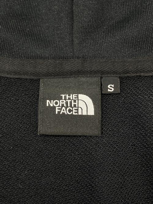 THE NORTH FACE（ザ ノース フェイス）THE NORTH FACE (ザ ノース フェイス) ジップパーカー　スクエアロゴフルジップ ブラック サイズ:Ｓの古着・服飾アイテム