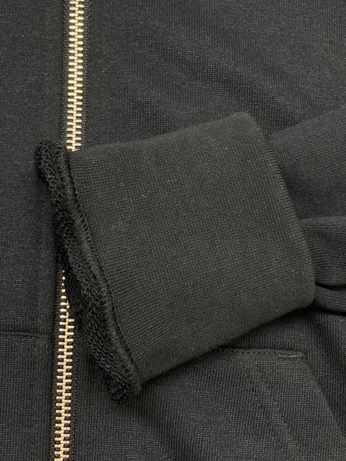 THE NORTH FACE（ザ ノース フェイス）THE NORTH FACE (ザ ノース フェイス) ジップパーカー　スクエアロゴフルジップ ブラック サイズ:Ｓの古着・服飾アイテム
