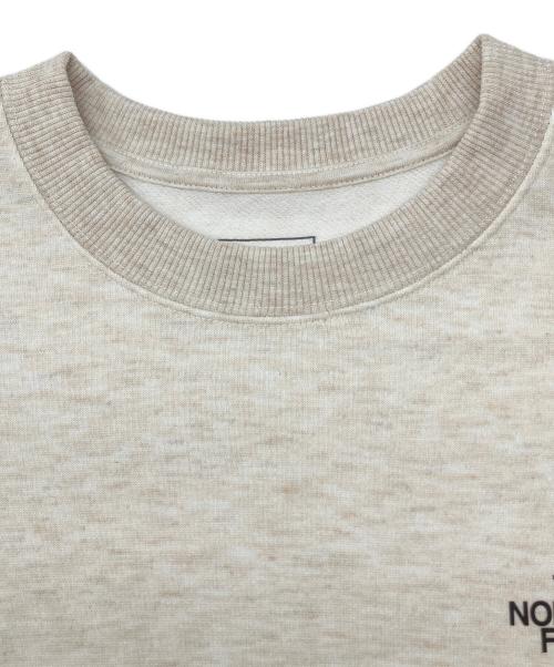 THE NORTH FACE（ザ ノース フェイス）THE NORTH FACE (ザ ノース フェイス) クルーネックスウェット　GRAPHIC SWEAT CREW アイボリー サイズ:Ｓの古着・服飾アイテム
