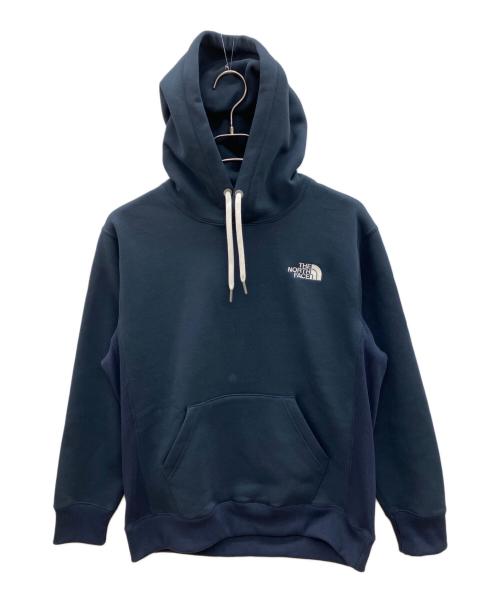 THE NORTH FACE（ザ ノース フェイス）THE NORTH FACE (ザ ノース フェイス) プルオーバーパーカー　スクエアロゴフーディ ネイビー サイズ:Ｓの古着・服飾アイテム