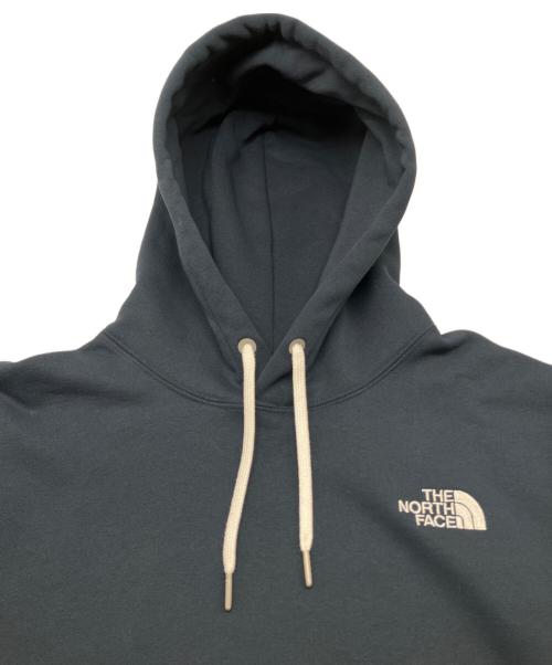 THE NORTH FACE（ザ ノース フェイス）THE NORTH FACE (ザ ノース フェイス) プルオーバーパーカー　スクエアロゴフーディ ネイビー サイズ:Ｓの古着・服飾アイテム