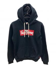 SUPREME×Hanes（シュプリーム×ヘインズ）の古着「プルオーバーパーカー　スヌーピー」｜ブラック