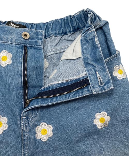 A'gem（エージェム）A'gem (エージェム) デニムパンツ DAISY DENIM インディゴ サイズ:FREEの古着・服飾アイテム