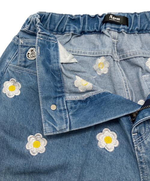 A'gem（エージェム）A'gem (エージェム) デニムパンツ DAISY DENIM インディゴ サイズ:FREEの古着・服飾アイテム
