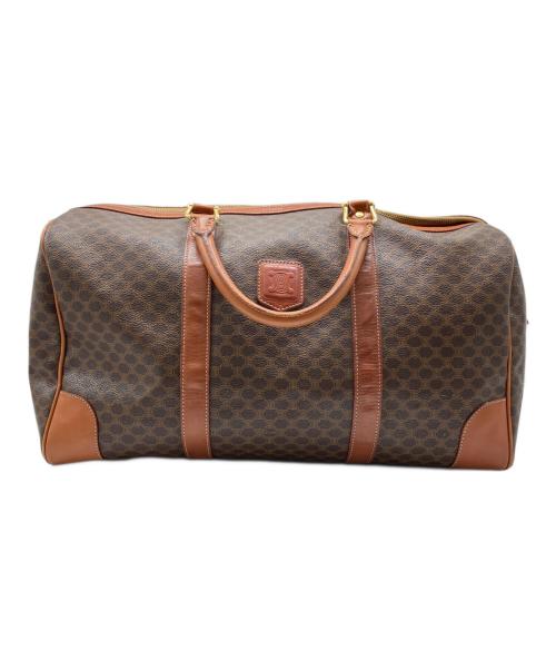 CELINE（セリーヌ）CELINE (セリーヌ) ボストンバッグ　CELINE(セリーヌ)　マカダム柄 ブラウンの古着・服飾アイテム