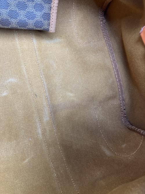 CELINE（セリーヌ）CELINE (セリーヌ) ボストンバッグ　CELINE(セリーヌ)　マカダム柄 ブラウンの古着・服飾アイテム