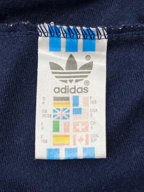 adidas（アディダス）adidas (アディダス) 80sトラックジャケット　銀タグ　万国期タグ　古着 ネイビー サイズ:Sの古着・服飾アイテム