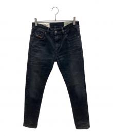 DIESEL（ディーゼル）の古着「デニムパンツ」｜ブラック