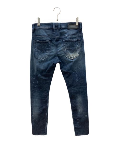 DIESEL（ディーゼル）DIESEL (ディーゼル) ダメージ加工デニムパンツ　THOMMER-Y-T インディゴ サイズ:W31×L32の古着・服飾アイテム