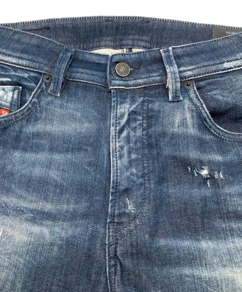 DIESEL（ディーゼル）DIESEL (ディーゼル) ダメージ加工デニムパンツ　THOMMER-Y-T インディゴ サイズ:W31×L32の古着・服飾アイテム