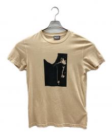 DIESEL（ディーゼル）の古着「Tシャツ」｜ベージュ