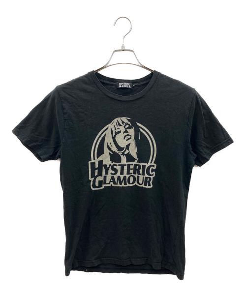 Hysteric Glamour（ヒステリックグラマー）Hysteric Glamour (ヒステリックグラマー) ロゴプリントピチT　Y2K ブラック サイズ:Ｍの古着・服飾アイテム