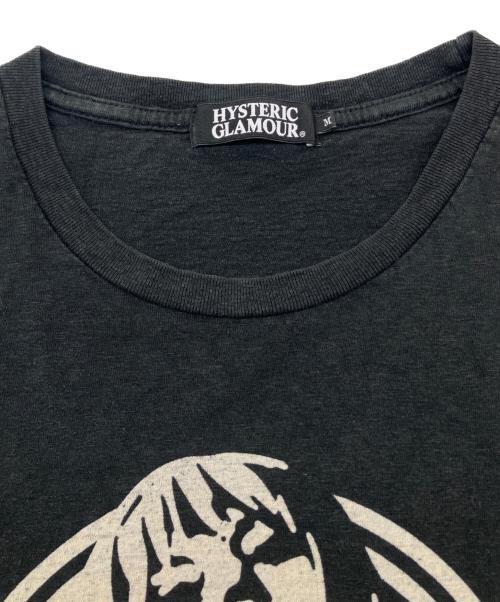 Hysteric Glamour（ヒステリックグラマー）Hysteric Glamour (ヒステリックグラマー) ロゴプリントピチT　Y2K ブラック サイズ:Ｍの古着・服飾アイテム