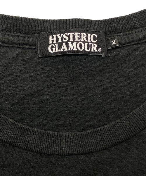 Hysteric Glamour（ヒステリックグラマー）Hysteric Glamour (ヒステリックグラマー) ロゴプリントピチT　Y2K ブラック サイズ:Ｍの古着・服飾アイテム