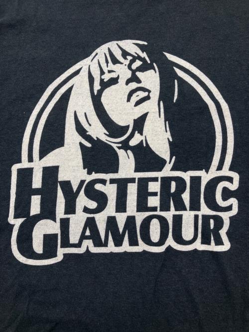 Hysteric Glamour（ヒステリックグラマー）Hysteric Glamour (ヒステリックグラマー) ロゴプリントピチT　Y2K ブラック サイズ:Ｍの古着・服飾アイテム