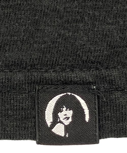 Hysteric Glamour（ヒステリックグラマー）Hysteric Glamour (ヒステリックグラマー) ロゴプリントピチT　Y2K ブラック サイズ:Ｍの古着・服飾アイテム