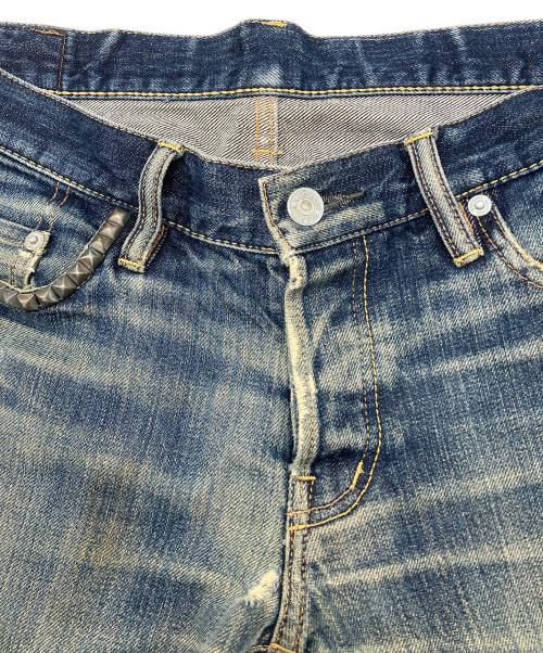 Hysteric Glamour（ヒステリックグラマー）Hysteric Glamour (ヒステリックグラマー) ポケットスタッズデニムパンツ　	Y2K インディゴ サイズ:32の古着・服飾アイテム