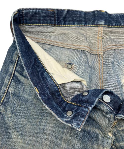 Hysteric Glamour（ヒステリックグラマー）Hysteric Glamour (ヒステリックグラマー) ポケットスタッズデニムパンツ　	Y2K インディゴ サイズ:32の古着・服飾アイテム