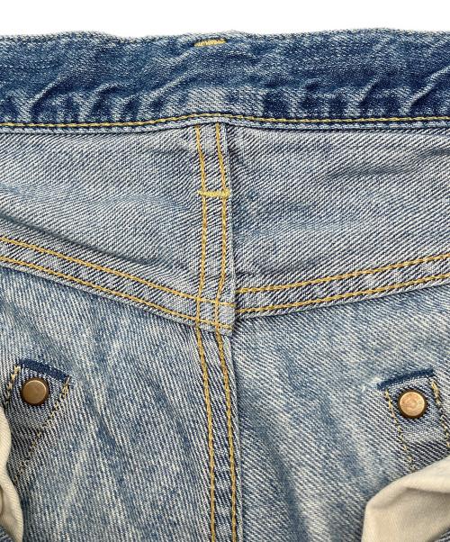 Hysteric Glamour（ヒステリックグラマー）Hysteric Glamour (ヒステリックグラマー) スタッズリペアデニムパンツ　Y2K インディゴ サイズ:32の古着・服飾アイテム