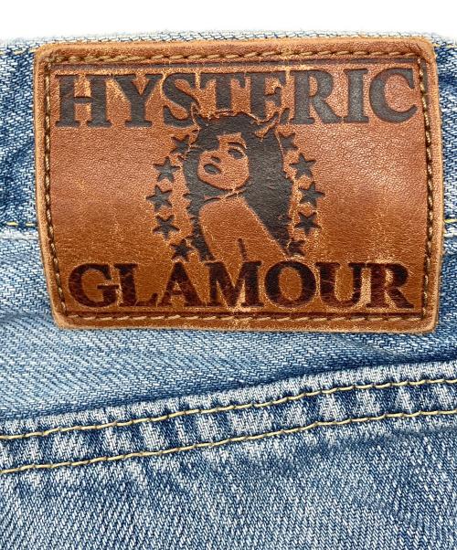 Hysteric Glamour（ヒステリックグラマー）Hysteric Glamour (ヒステリックグラマー) スタッズリペアデニムパンツ　Y2K インディゴ サイズ:32の古着・服飾アイテム